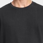 Men's Round Neck Half Sleeves T-Shirt , Dark Grey, small image number null